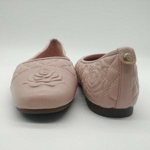 Taryn Rose Womans Blush Ballet Flats Quilted NEW